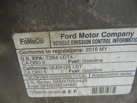 2016 Ford F-150 Lariat Bronze Crew Cab 3.5L Turbo AT 4WD #F23463